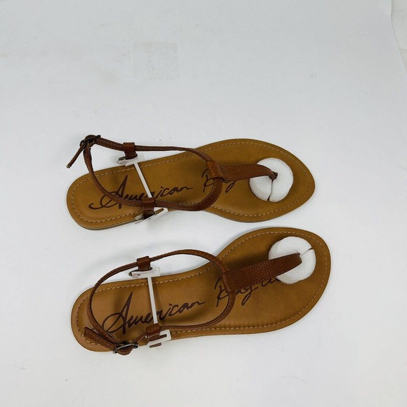 New American Rag Womans Sz 10.5M Krista Cognac Sandal Vegan NIB - Picture 9 of 10